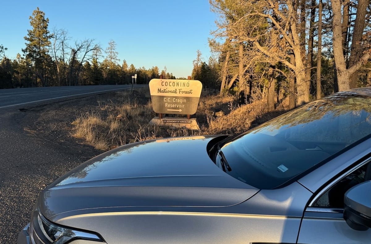 20241230 - Evening POTA on the Arizona Trail