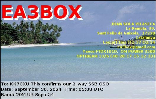 20240930 - QSL Cards