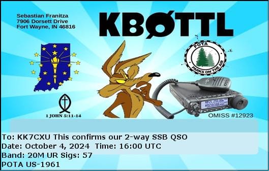 20241004 - QSL Card