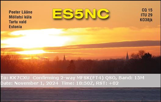 20241101 - QSL Cards